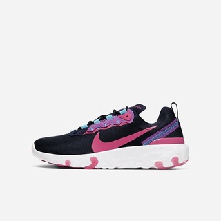 Pantofi Casual Nike Renew Element 55 Fete Negrii Albastri Violet | THXA-10537